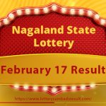 lottery sambad result today 17-02-2024
